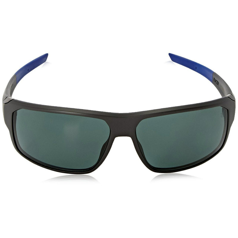 TAG Heuer 9223 106 Racer 2 Blue Full Rim Polarized Grey Lens Rectangular Sunglasses