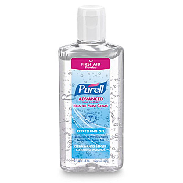 Gojo® Purell® Advanced Instant Hand Sanitizer, 4 oz Flip-Top Bottle, 24/Case