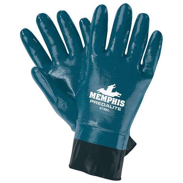 MCR Safety® Predalite® Supported Nitrile Gloves, Fully Coated