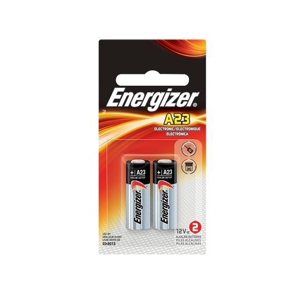 Energizer® A23 Batteries, 2/Pkg