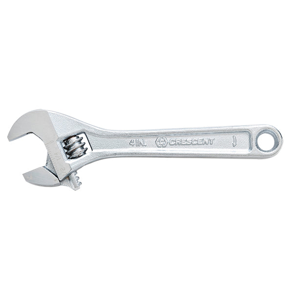 Crescent® Chrome Adjustable Wrench, 6", 15/16" Jaw Opening, 1/Each