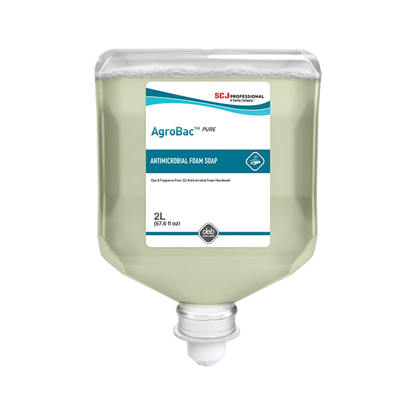 SC Johnson Professional® AgroBac™ PURE FOAM Soap, 2 L Refill, 4/Case
