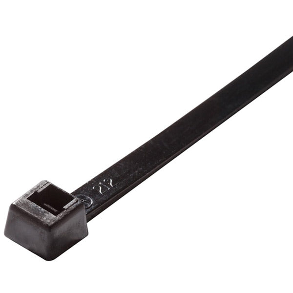 ACT Standard Cable Ties, 11", UV Black, 100/Pkg