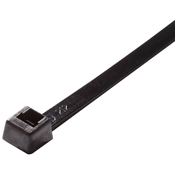ACT Extra-Heavy-Duty Cable Ties, 175 lb, 24", UV Black, 50/Pkg