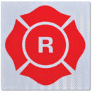 NMC™ Florida Truss Sign, "R", Aluminum, 1/Each