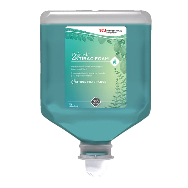 SC Johnson Professional® Refresh™ AntiBac FOAM Hand Wash, 2 L Refill, 4/Case