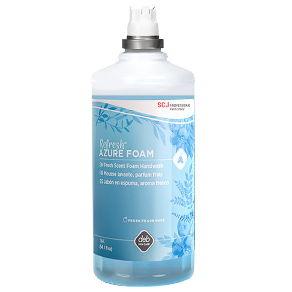 SC Johnson Professional® Refresh™ Azure FOAM Hand Wash, 1.6 L Refill, 4/Case