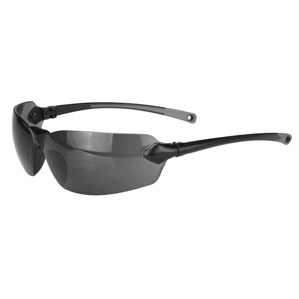 Radians® Balsamo™ Safety Eyewear, Clear/Gray Frame, Smoke Anti-Fog Lens, 1/Each