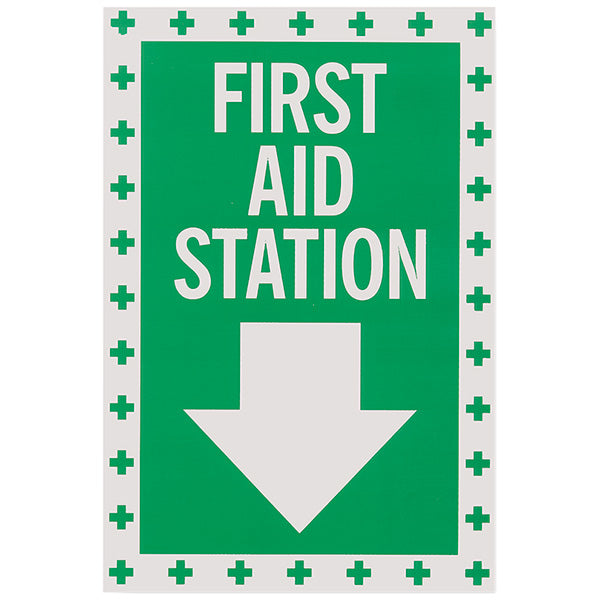 “First Aid” Vinyl Sign