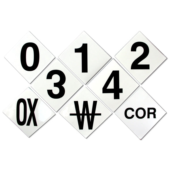 6" Number/Symbol Kit, 1/Each