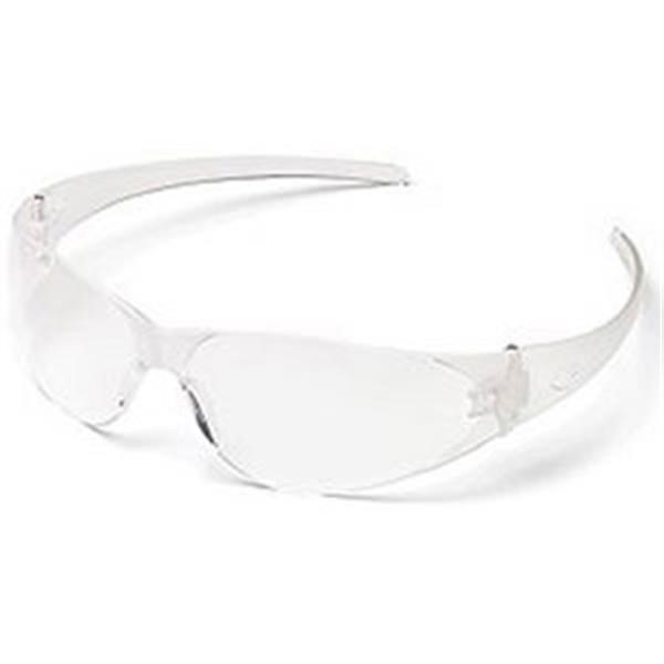 MCR Safety® CK1 Series Eyewear, Clear Frame & Anti-Fog Lens, 1/Each
