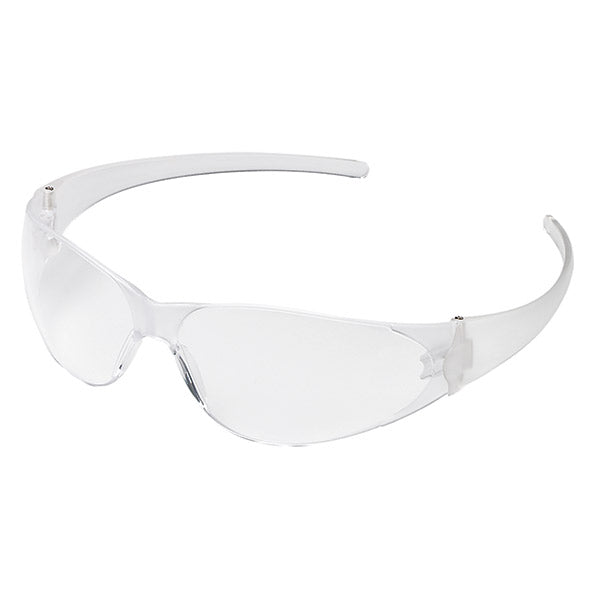 MCR Safety® CK1 Series Eyewear, Clear Frame & Lens, 1/Each