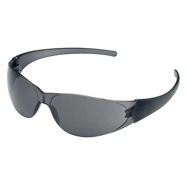 MCR Safety® CK1 Series Eyewear, Gray Frame & Lens, 1/Each
