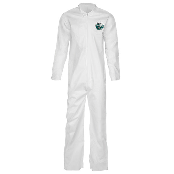 Lakeland MicroMax® NS Coveralls w/ Open Wrists & Ankles, 3X-Large, White, 25/Case