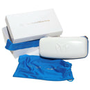 Technomarine Manta Ray TMEW006-10 Rectangular Frame Mirrored Lens Sunglasses - Blue / Grey