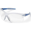 MCR Safety® Deuce® Eyewear, Blue Temple, Clear Lens, 1/Each