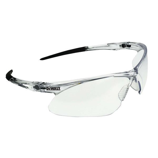 DeWalt® Recip® Safety Glasses, Clear Frame, Indoor/Outdoor Lens, 1/Each