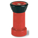 All-Fog Polycarbonate Fire Hose Nozzle, 1 1/2" NST, Fog/Shutoff, 78 gpm, Red, 1/Each