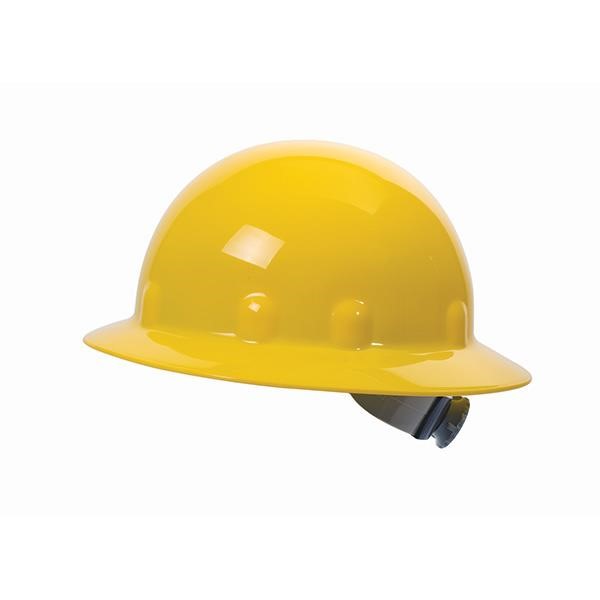 Honeywell Fibre-Metal® E-1 Full-Brim Hat, Yellow, 1/Each