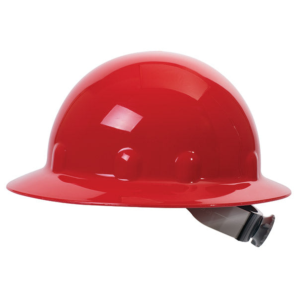 Honeywell Fibre-Metal® E-1 Full-Brim Hat, Red, 1/Each