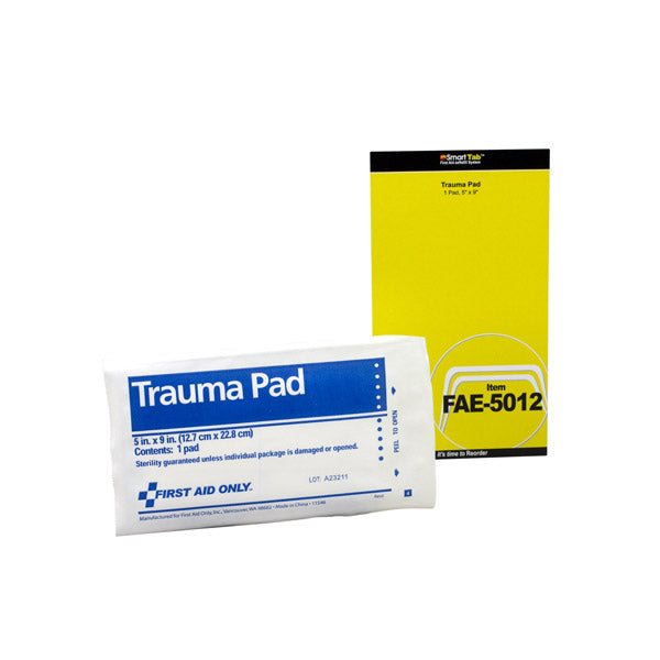 Trauma Pad, 5" x 9", 1/Each