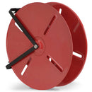 FireTech™ 24" Economy Hose Reel (For 1 1/2" Rack 150' & SJ 100' Hose), 29"L x 24"H x 6 1/4"W, Red, 1/Each