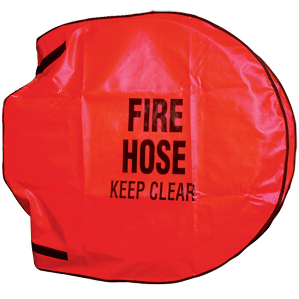 Hose Reel Cover, 20"L x 19"H x 5"W, Red, 1/Each