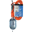 Southwire® Trouble Light w/ Outlet, & Metal Guard, 16 ga, 25', Orange, 1/Each