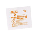 Sting Relief Pads, 50/Box