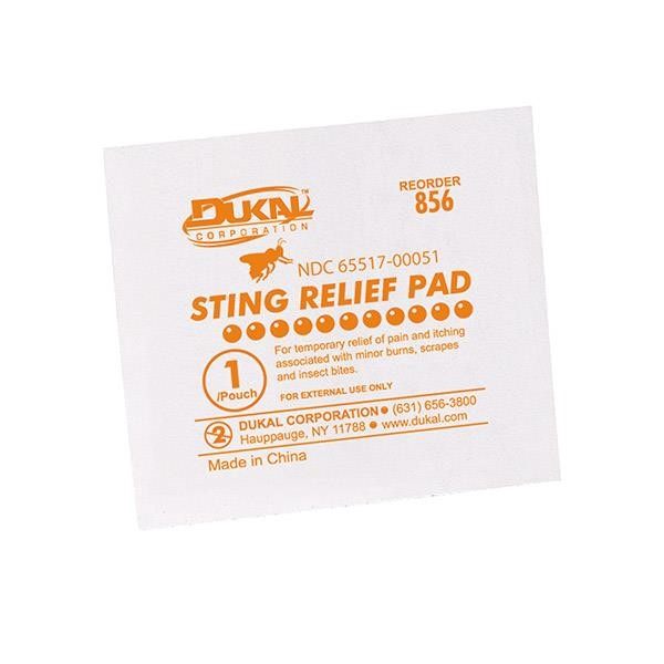 Sting Relief Pads, 50/Box