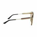 Gucci GG0281S-002 Havana Square Brown Lens Women's Acetate Sunglasses