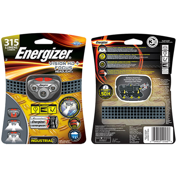 Energizer® Industrial® Vision HD+ Focus LED Headlight