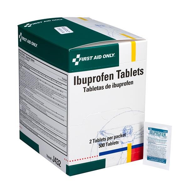 Ibuprofen Tablets, 2 Pkg/250 Each