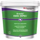 SC Johnson Professional® Kresto® KWIK-WIPES® Hand Cleaning Towels, White, 4 Buckets/130 ea