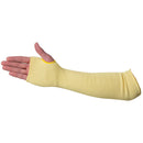 Honeywell Kevlar® Sleeves w/ Thumb Holes, 18", Yellow, 25/Pkg