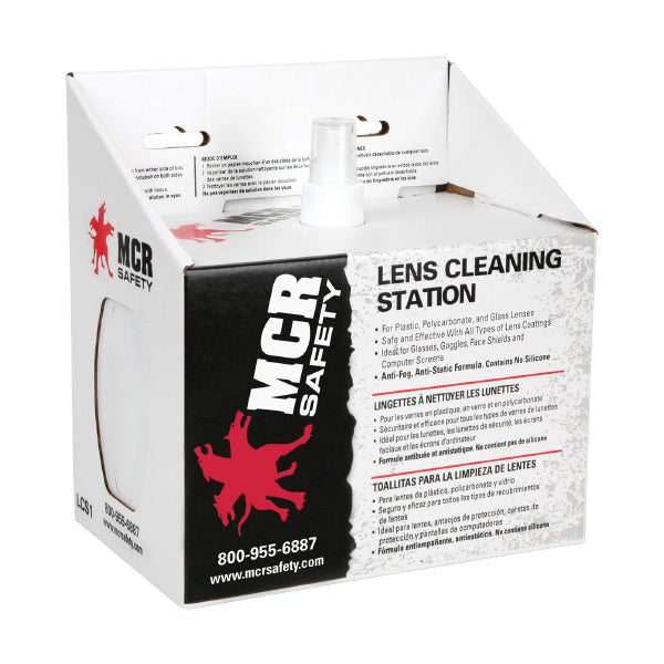 MCR Safety® Lens Cleaning Station