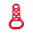 TruForce™ Safety Lockout Hasp, Steel, Double Headed, 5 1/2" x 2 1/2", 1/Each