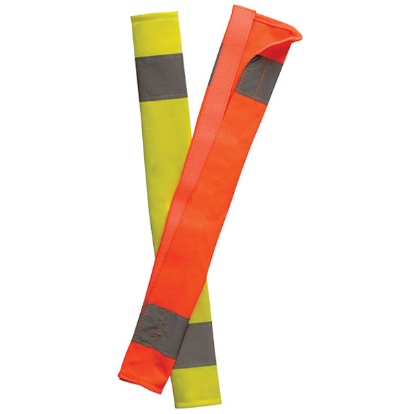 OccuNomix High Visibility Value Seat Belt Cover, Orange, 1/Each