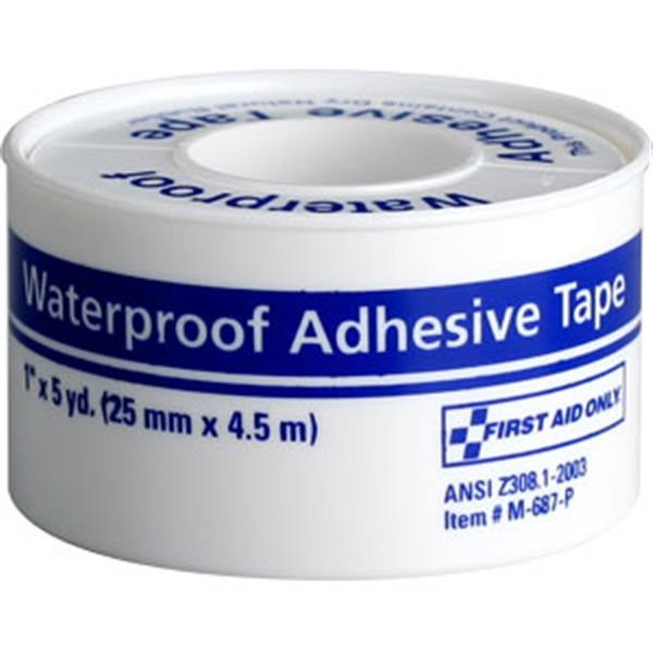 Waterproof First Aid Tape (Unitized Refill), 1" x 5 yd, 1/Each