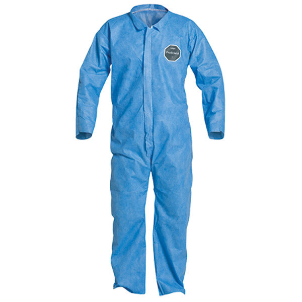DuPont™ ProShield® 10 Coveralls w/ Open Wrists & Ankles, 2X-Large, Blue, 25/Case