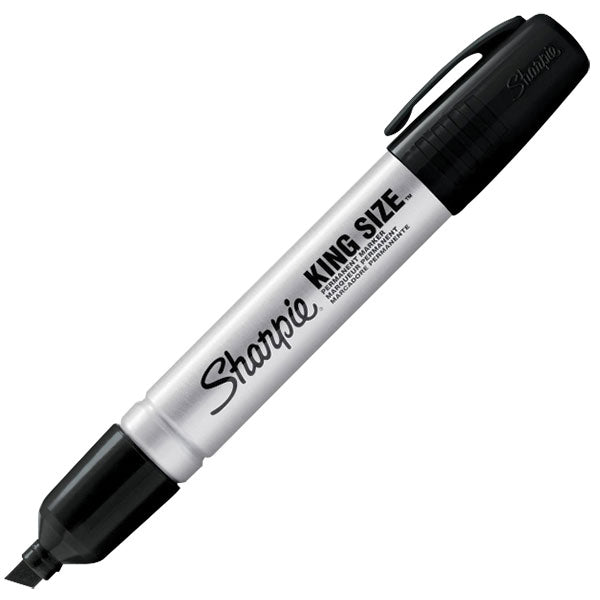 Sharpie® Permanent Marking Pen, King Size, Black, 1/Each