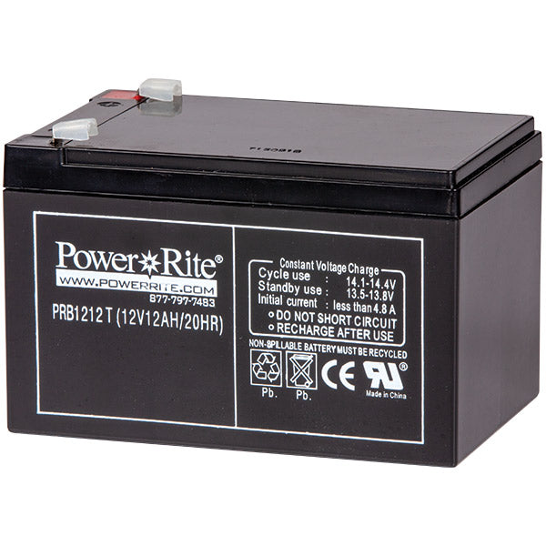 Power Rite® Battery, 12V, 12 Ah, 1/Each