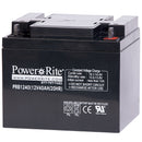 Power Rite® Battery, 12V, 40 Ah (Nut & Bolt Connection), 1/Each