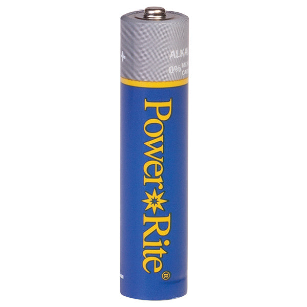Power Rite® AAA Alkaline Battery, 4/Pkg