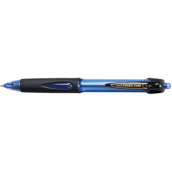 Uni-Ball® Power Tank™ Ball Point Pen, Blue, 1/Each