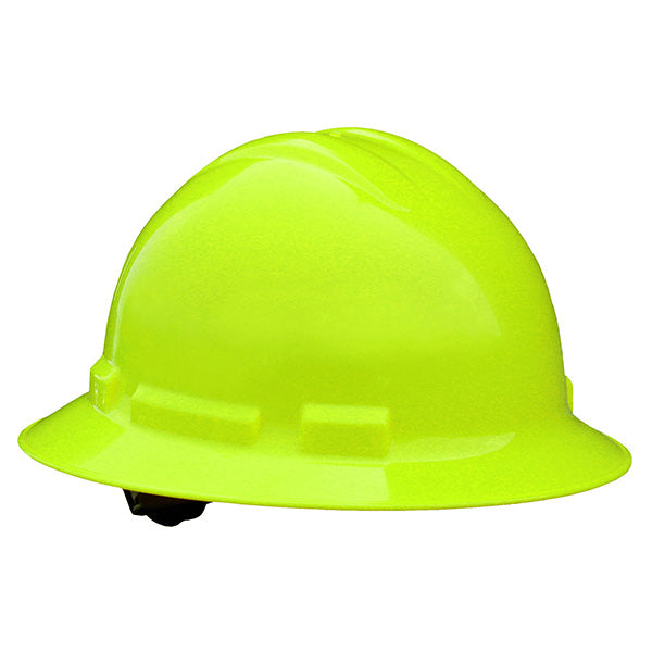 Radians® Quartz™ Hat w/ 4-Point Ratchet, Hi-Vis Lime, 1/Each