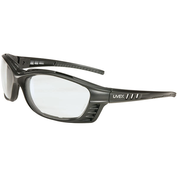 Honeywell Uvex® Livewire™ Sealed Eyewear, Black Frame, Clear Lens, 1/Each