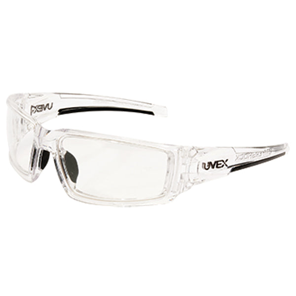 Honeywell Uvex® Hypershock™ Eyewear, Clear Ice Frame w/ Clear Uvextreme Plus® Lens, 1/Each