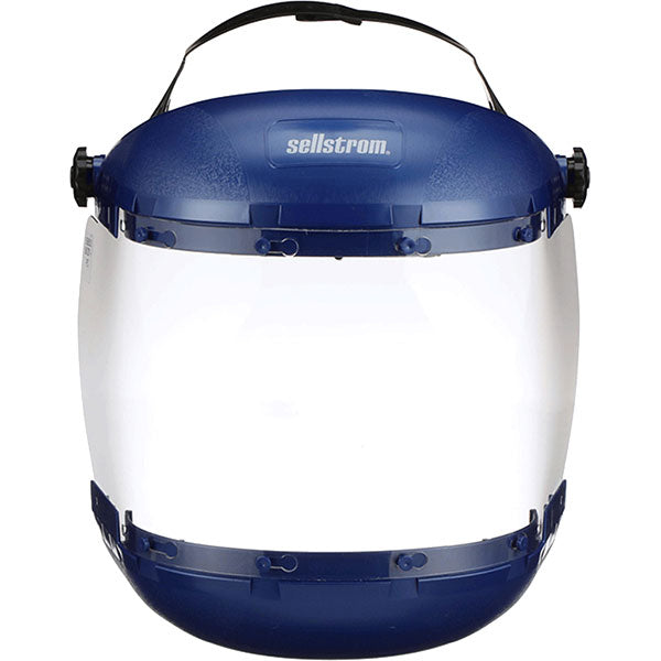 SureWerx™ Sellstrom® 380 Series Headgear, Ratchet Suspension w/ Uncoated Window, Clear, 1/Each