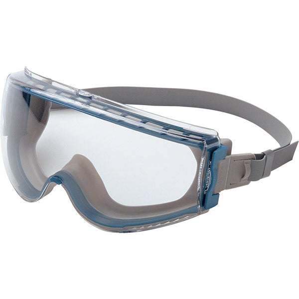 Honeywell Uvex® Stealth® Goggles, Teal Body, Clear Uvextreme® Lens, & Neoprene Headband, 1/Each